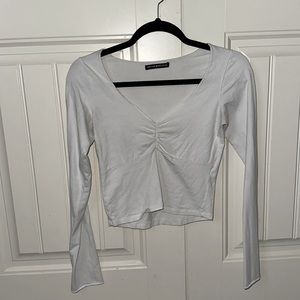 Brandy Melville white long sleeve